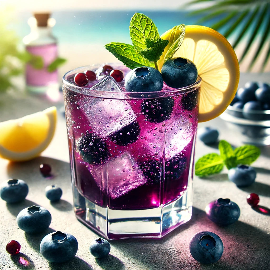  Blueberry Vodka Cocktail Shots