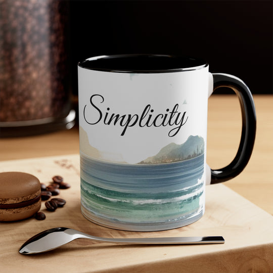 Discover Island Bliss with Our Stylish 11oz Ceramic Mug, Coffee Mug, 11oz
