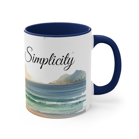 Discover Island Bliss with Our Stylish 11oz Ceramic Mug, Coffee Mug, 11oz