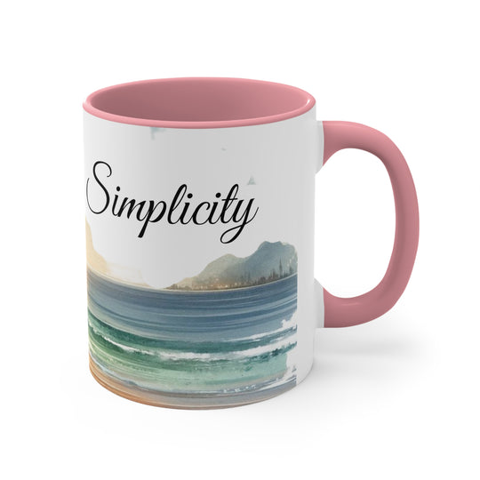Discover Island Bliss with Our Stylish 11oz Ceramic Mug, Coffee Mug, 11oz