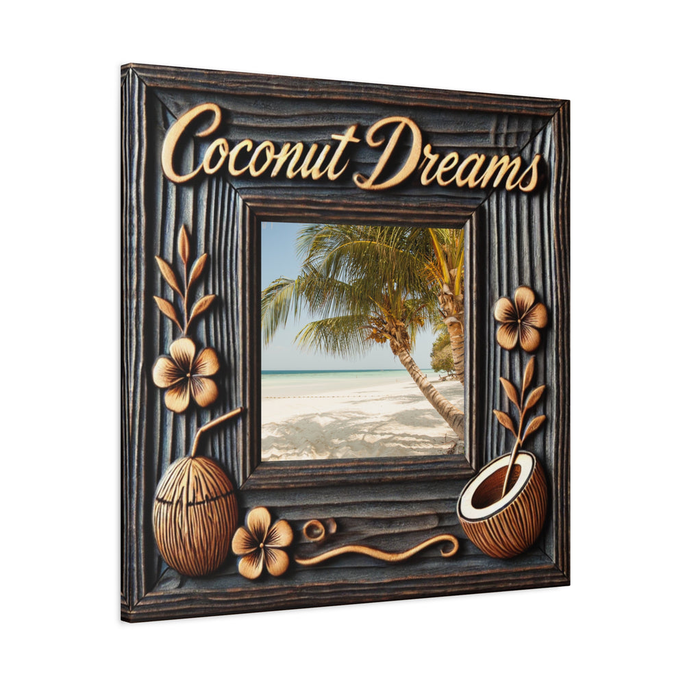 Coconut Dreams Matte Canvas, Stretched, 1.25"