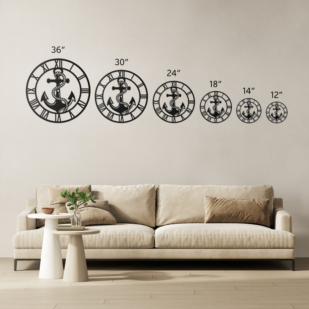 Anchored In Time Metal Art