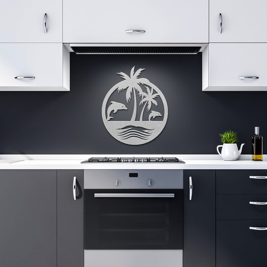 Eternal Wave Metal Wall Art