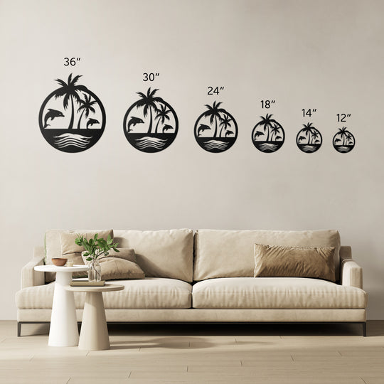 Eternal Wave Metal Wall Art