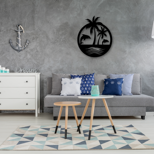 Eternal Wave Metal Wall Art