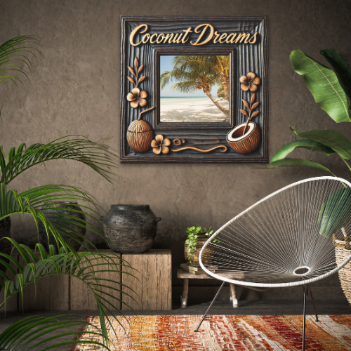 Coconut Dreams Matte Canvas, Stretched, 1.25"