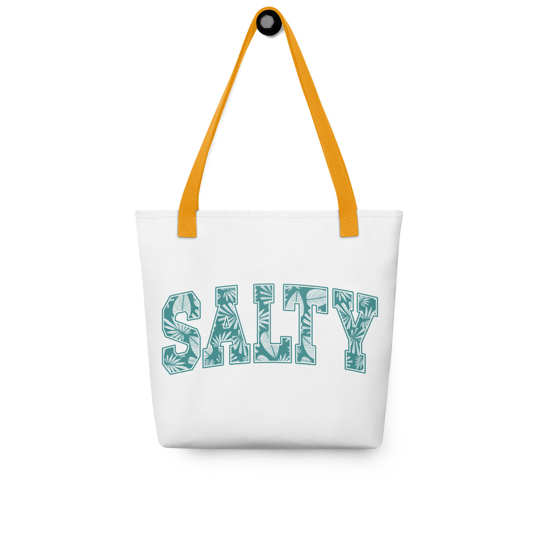 Carry Everything in Style with the SALTY Print Tote Bag
